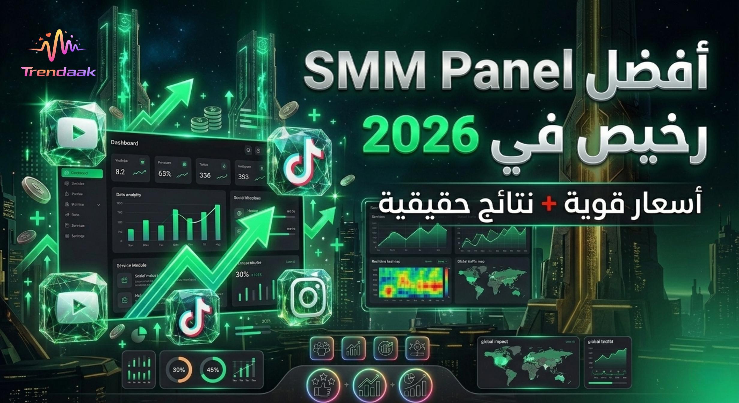 مقارنة SMM Panel رخيص وفعّال لوحة تحكم SMM Panel زيادة متابعين ومشاهدات بشكل سريع وآمن
